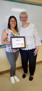 Christa Ventura and Terri Lannon