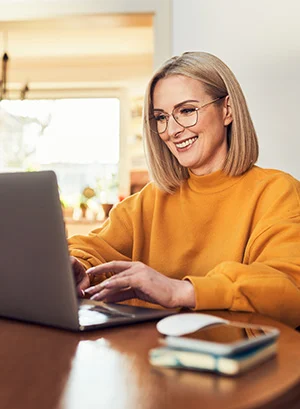 Aspirations: Woman on Laptop