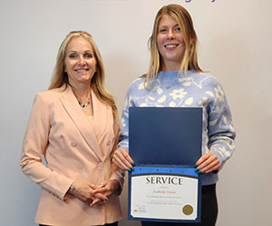 Debbie and Isabella Tront Member Award Winner