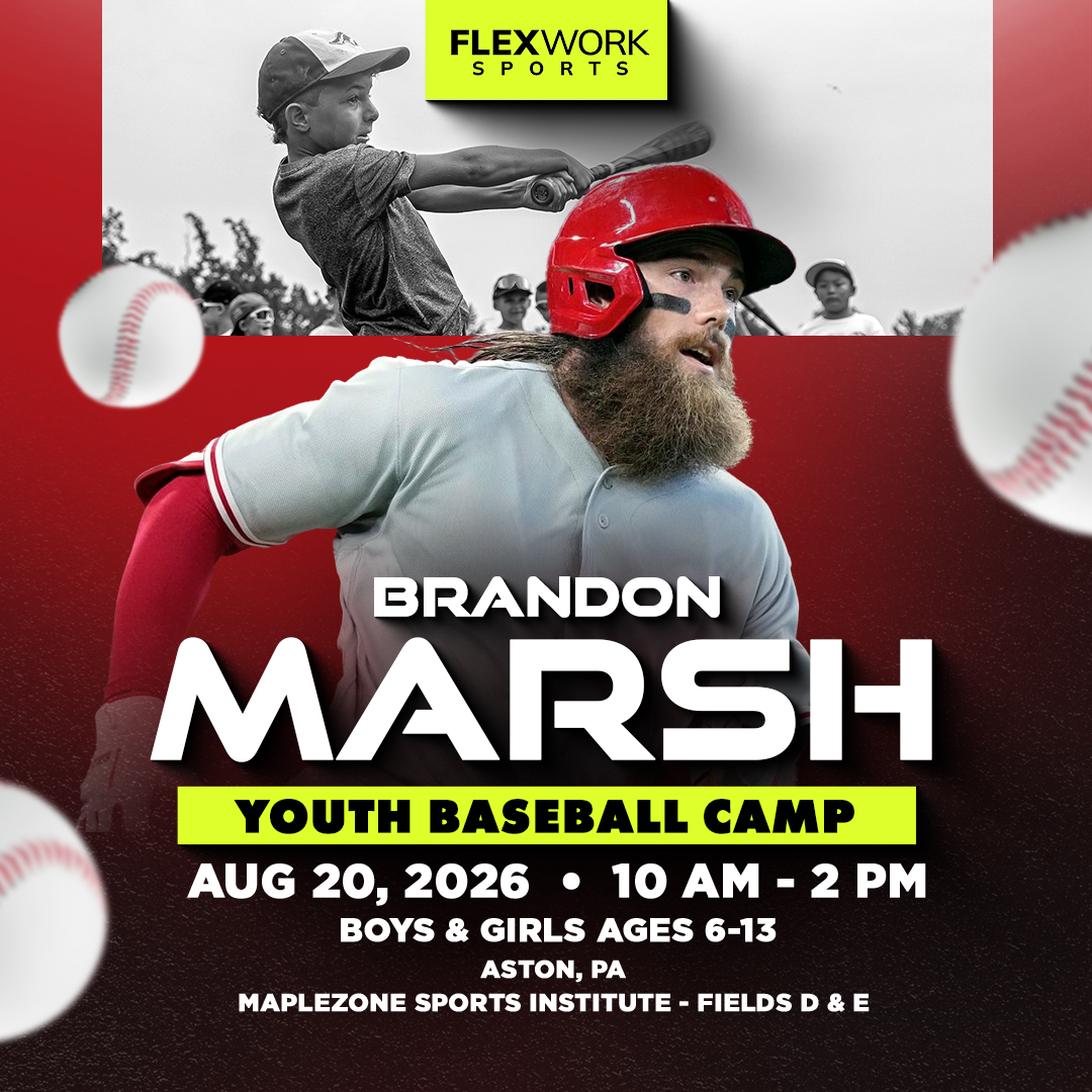 Brandon Marsh Youth Baseball Camp image
