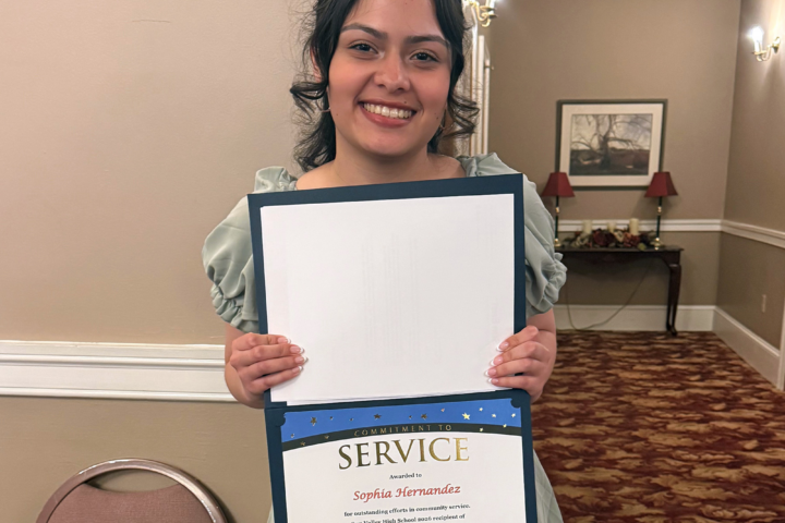 Sophia Hernandez 2026 Student Award Winner